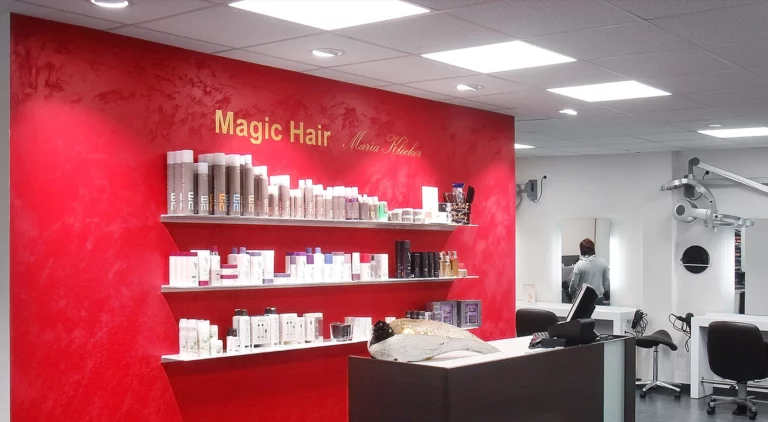 Magic Hair Friseur DREES Lichtprojekt